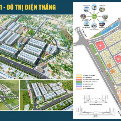 Cần bán 100 lô đất nền tại khu phố đêm Điện Thắng - giáp ranh Đà Nẵng