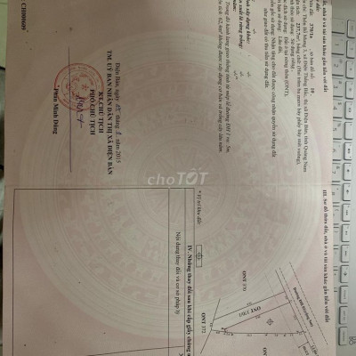 Sụp hầm đất P.Điện Thắng Bắc 237m2 mt đg nhựa giá chỉ 2,3 tỷ