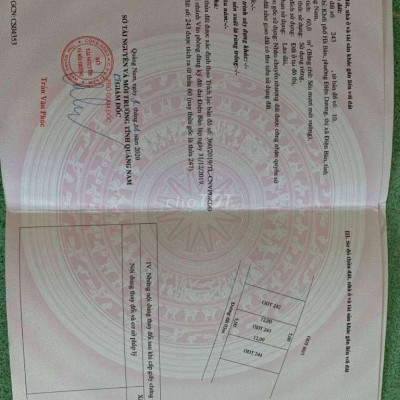 Bán đất Điện Dương giá rẻ