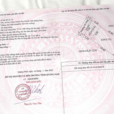 BÁN ĐẤT KHU CÔNG NGHIỆP SEDO DUY TRINH