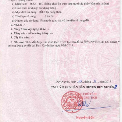 CẦN BÁN ĐẤT 2 MẶT TIỀN ĐƯỜNG 7m5 VỈ HÈ MỖI BÊN 5m.