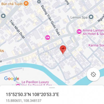 Chính chủ cần bán gấp be tong 3m Cẩm Châu khu nhiều villa, khách sạn .