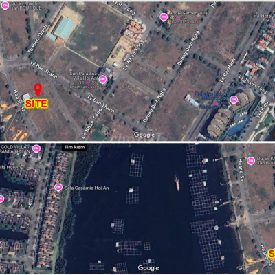 BÁN ĐẤT 2 MẶT TIỀN 688m2 NGAY TT KHU RESORT & KS 4* - 5* TẠI TP.HỘI AN