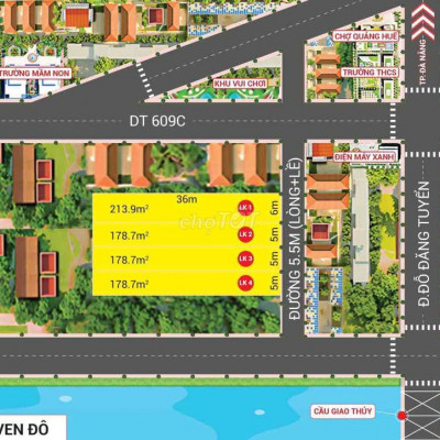 Đất nền Đại An - Giáp ranh Ái Nghĩa - giá 3tr9/m2