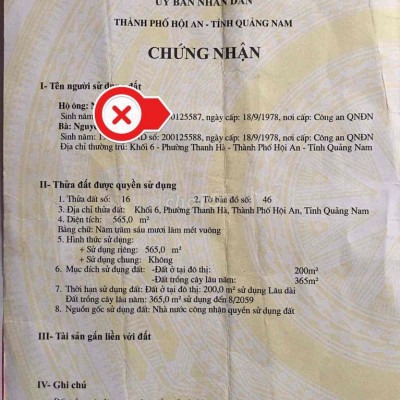 Bán nhà vị trí siêu VIP mặt tiền Hùng Vương, view sông , view lúa