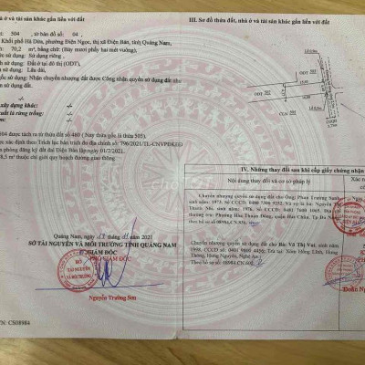 Bán Đất Quảng Nam