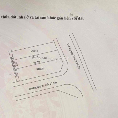 bán đất mặt tiền khu tái định cư 7B điện ngọc quảng nam