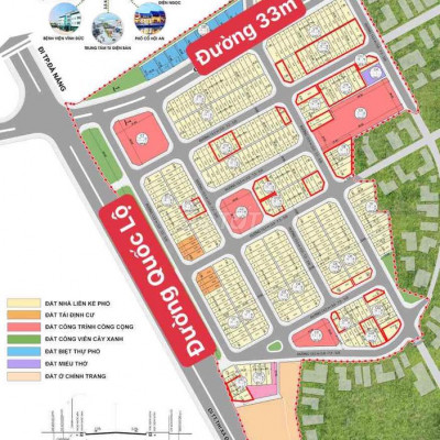 Cần bán một vài lô đất tại dự án Epictown, DHTC và Đường Trần Phú