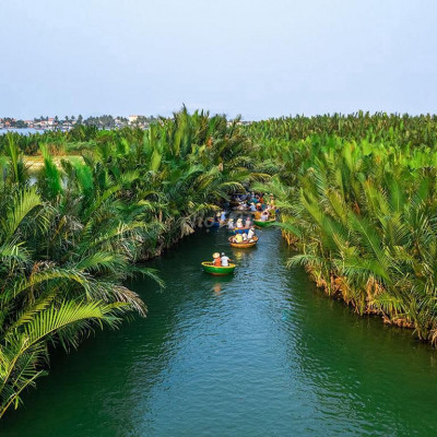 Đất biệt thự View Kênh bến thuyền thúng rừng dừa Hội An