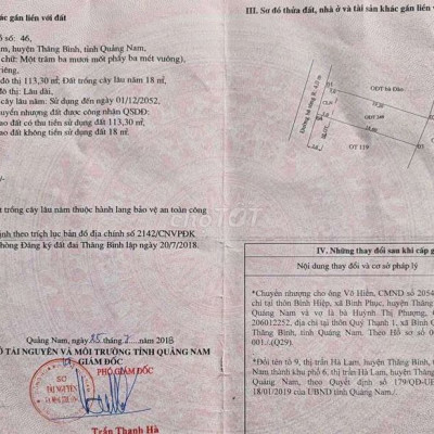 Bán đất đường Phan Tình.