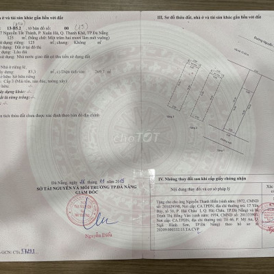 Biệt thự giá rẻ trung tâm Tam Kỳ