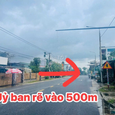 Thanh lý nhanh lô đất ngay ngã ba đại hiệp 160m2 6m ngang giá 590tr