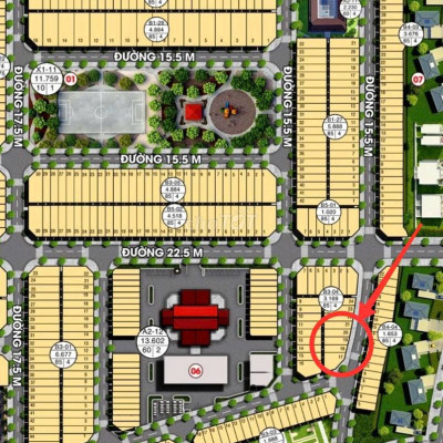 Bán Đất Chợ Lai Nghi Đường 7m5 Diện Tích 103m2 Hướng Đông Giá 1.69 Tỷ