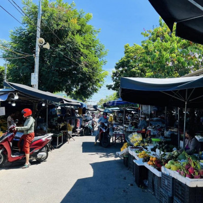 Đất sổ đỏ 125m2, đường nhựa 6m, chợ Thanh Quýt