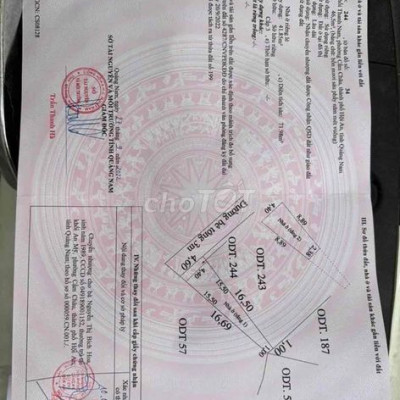 Đất Hội an gần trung tâm