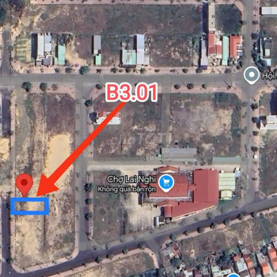 Chính Chủ Bán Đất Dự Án Chợ Lai Nghi Đường 7m5 DT 144m2 Giá 1.59 Tỷ