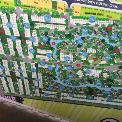 Cần bán gấp đất biệt thự dt 300m dự án sentosa