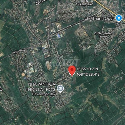 đất phong lục tây Phường Điện Thắng Nam - Điện Bàn, trục chính 210m2