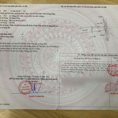 ✅ Cần bán đất kiệt bê tông 2,5m Gần KĐT 7B , Giá rẻ 800tr