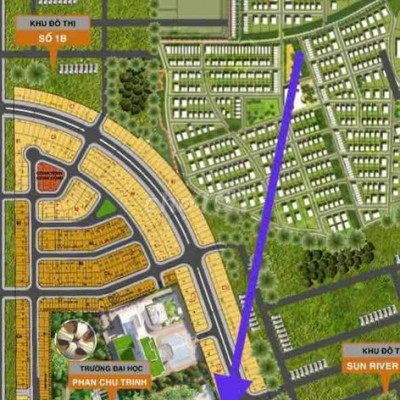 Cần bán lô mặt tiền đường 27m Nguyễn Gia Thiều. Đối diện ĐH Phan Châu