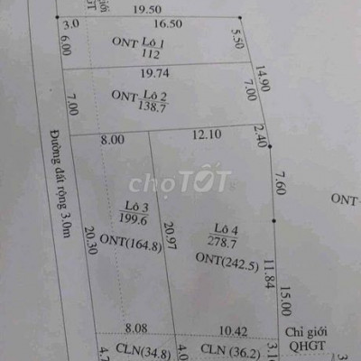 Cần bán đất khu dân cư đông, thuận tiện