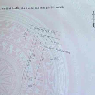 Bán đất đg 4m sát đg chính Trần Thủ Độ, đ/d cụm công nghiệp, Điện Bàn