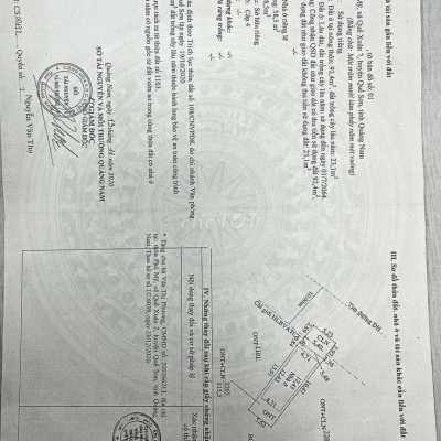 Cần bán nhà ở Quế Xuân 2, Quế Sơn, Quảng Nam