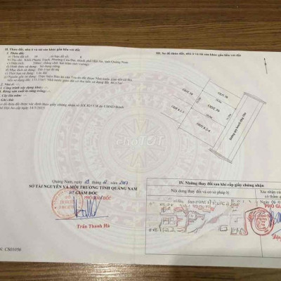 200m2 sát biển Hội An giá tốt cần bán