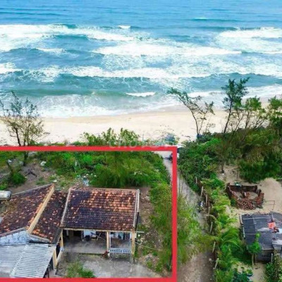 Chào bán lô đất biển Nam Hội An
Dt:400m2 (300 đất ở) sẵn nhà cấp 4