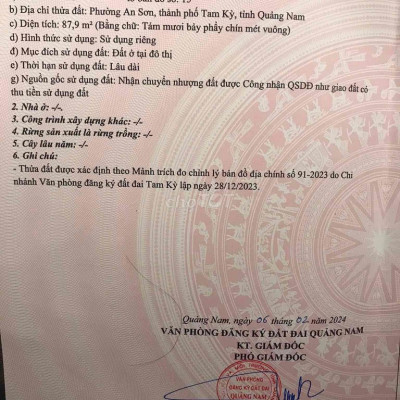 Bán đất tặng nhà C4