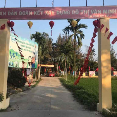Bán đất hẻm xe hơi khu dân cư sinh thái phường cẩm châuo