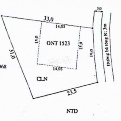 Đất cách QL1A 80m