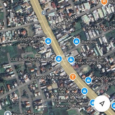 Đất mặt tiền trần thủ độ 33m gần khu công nghiệp.