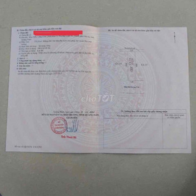 Cần tiền bán gấp lô đất ngay bến du thuyền Hội An