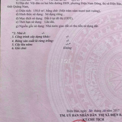 Đất mặt tiền đường hồ nghinh rộng 17 mét