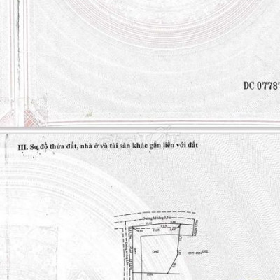 Bán gấp nhà lô góc 5.5 mét giáp Đà Nẵng