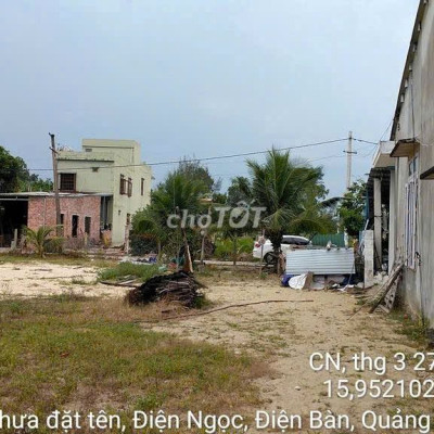 💎 Cần bán lô đất khối phố Hà Dừa điện ngọc