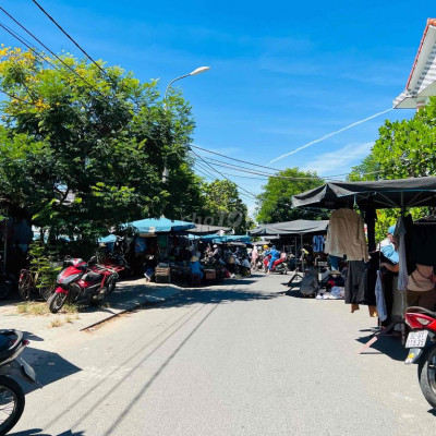 LÔ GÓC MẶT TIỀN ĐƯỜNG 10m5 KHU PHỐ CHỢ THANH QUÝT CÓ SẴN MẶT BẰNG