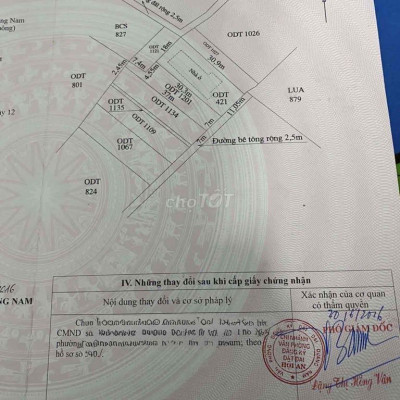 3ty6 sở hữu lô view lúa 246m cẩm châu Hội An