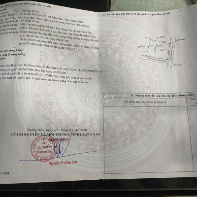 Bán đất La Thọ 1