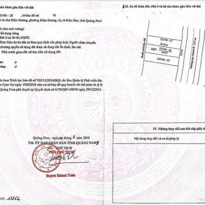 Khu Chợ Điện Dương