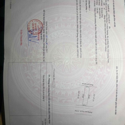 Cần bán Lô đất Khu Phố chợ Điện dương