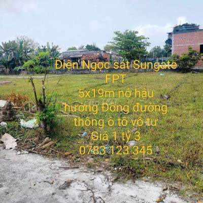 Đất Giang Tắc _ Điện Ngọc sát FPT