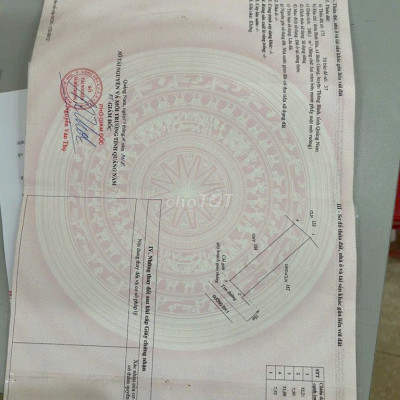 Bán đất mặt tiền DH1 Bình Giang