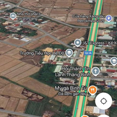 BÌNH TÚ THĂNG BÌNH GẦN QUỐC LỘ 1A GẦN TRƯỜNG HỌC CÁC CẤP