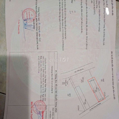 Bán lô đẩ đẹp khối phố quảng lăng 1