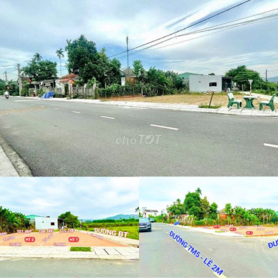 ☘️Lô góc 2 mặt tiền đường nhựa 13.5m