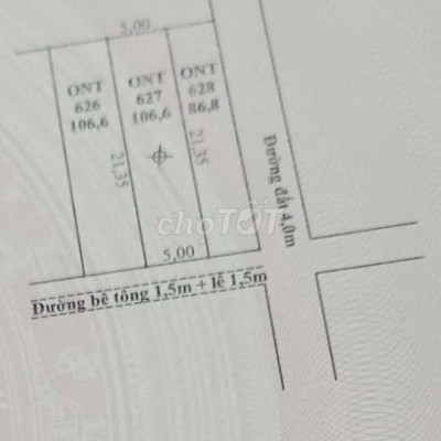 Sổ hồng 193m2, 2 mặt tiền đường kiệt oto, Gần Chợ Phong Thử 1,4km