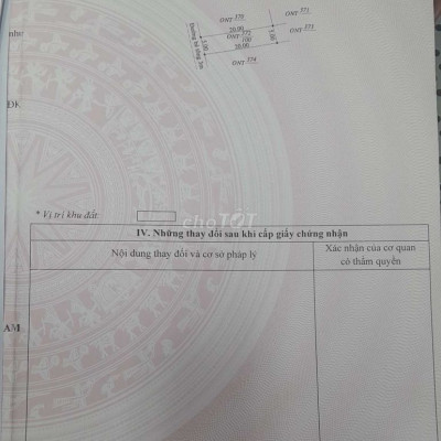 Chính chủ cần bán gấp lô đất Đường Thái Cẩm, Điện Tiến