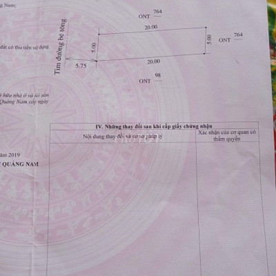 Bán lô đất giá rẻ gần chợ có thể kinh doanh -Duy Phú- Duy Xuyên